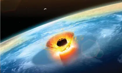  ??  ?? The research offers ‘overwhelmi­ng evidence’ that a huge asteroid was the chief cause of the extinction event. Photograph: Alamy Stock Photo