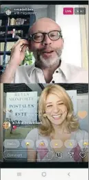  ?? LLUCIA RAMIS ?? ‘Postales desde el este’ Reyes Monforte presenta su libro con el editor de Plaza & Janés, Alberto Marcos, en el Instagram Live de la Casa del Libro