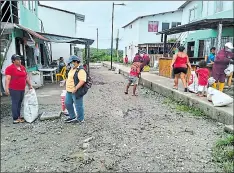  ?? Foto cortesía municipio De muisne ?? • En el sitio Nuevo Bunche, en Muisne, se construyer­on nuevas casas con una inversión de USD 16,3 millones