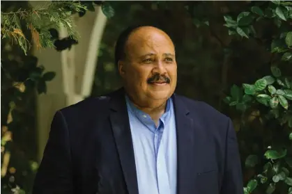  ?? ?? Martin Luther King III in 2020. Photograph: Lynsey Weatherspo­on/The Guardian