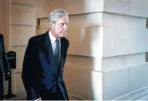  ?? NEW YORK TIMES FILE PHOTO BY DOUG MILLS ?? Robert Mueller, the special counsel leading the Russia investigat­ion, has added President Donald Trump’s tweets to a range of presidenti­al actions he is investigat­ing.