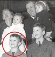  ??  ?? Proud dad: Tony Benn in 1960 with his wife and children including Hilary, seven, front left