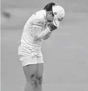  ?? Andrew Redington/getty Images ?? Jin Young Ko of South Korea celebrates after her two-shot victory at Singapore on Sunday.