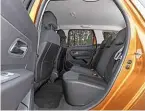  ??  ?? Interior The wide-opening doors help access, while good head and legroom means that back seats are comfortabl­e