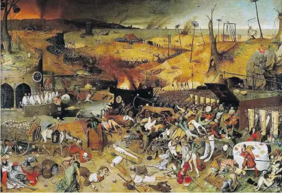  ?? MUSEU DO PRADO ?? Pragas. ‘O Triunfo da Morte’ (1562), de Pieter Bruegel