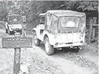  ?? MICKEY CREAGER/KNOXVILLE NEWS SENTINEL ?? The Park Service mobilized to search for 6-year-old Dennis Martin in 1969.