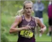  ?? PHOTO COURTESY KUTZTOWN UNIVERSITY ATHLETICS ?? Kutztown University’s Stephanie Bresadola, a North Penn grad, earned All-PSAC Cross Country First Team honors for the third straight year.
