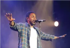  ?? Getty ?? Kendrick Lamar flipped the tracklisti­ng of his current album in reverse to create ‘a full story and even a better rhythm’