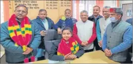  ??  ?? Muskan, 21, is the youngest person to be elected as zila parishad chairperso­n in Bilaspur district.