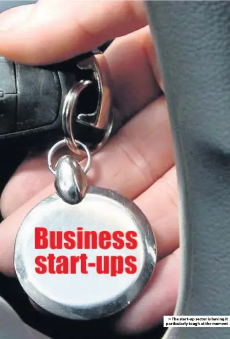  ??  ?? > The start-up sector is having it particular­ly tough at the moment