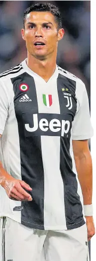  ??  ?? Ronaldo joined Juventus for £88m this summer