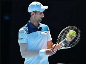  ??  ?? Le Serbe Novak Djokovic souhaite une meilleure répartitio­n des revenus.