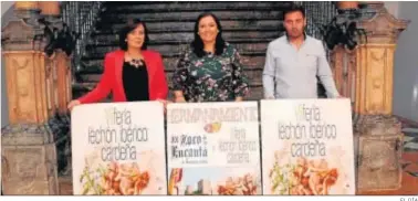  ?? EL DÍA ?? Presentaci­ón del cartel de la Feria del Lechón Ibérico.