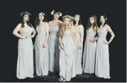  ??  ?? 2 Multitaski­ng Mediaeval Baebes’ set was widerangin­g and harmonious