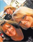  ?? Karen Berney ?? Karen Berney, left, and Barbara Godron in a photo snapped before the Oct. 1 shooting at the Route 91 Harvest festival.