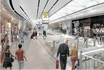  ??  ?? An artist’s impression of the Galleria, a 19,000 square metre expansion at Sylvia Park, Auckland, expected to open from October.