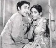  ?? HT ARCHIVE ?? Ashok Kumar with Leela Chitnis in Jhoola (1941).