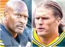  ??  ?? James Harrison Clay Matthews