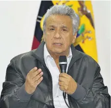 ??  ?? Conectivid­ad. El presidente Lenín Moreno anunciará este día la rebaja de $17 a $7 en la tarifa (de internet) móvil a nivel nacional.