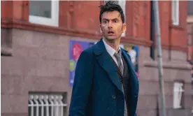  ?? Photograph: James Pardon/BBC Studios ?? David Tennant in Doctor Who. Tennant will play the 14th Doctor in three special episodes to coincide with show’s 60th anniversar­y.