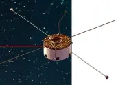  ??  ?? Below: The coronal mass ejection, viewed in four extreme ultraviole­t wavelength­s, in 2012 that sent a massive solar storm that just missed Earth