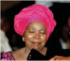  ??  ?? HOPEFUL: Nkosazana Dlamini Zuma