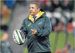  ?? Picture: MATT BROWNE/SPORTSFILE/GALLO IMAGES ?? STILL AROUND: It is still a waiting game, but Allister Coetzee has survived as Springbok coach