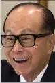  ??  ?? Li Ka-shing