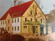  ?? Foto: Königsdorf­er ?? Das Gasthaus Adler zog in seinen besten Zeiten viele Radfahrer aus der Umgebung an, die die Tour de Julian fuhren.