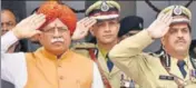  ?? HT PHOTO ?? CM Manohar Lal Khattar during the IDay function.