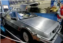  ?? PHOTO: AP ?? John DeLorean’s widow says a Texas company is not entitled to money it received from the Back to the Future movies, in which a DeLorean car was used as a time machine.