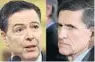  ??  ?? Comey (left) and Flynn