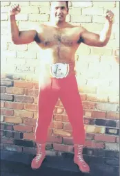  ??  ?? Legendary wrestling icon Tiger Ellappen.