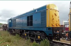  ??  ?? Class 20 20048 at the Midland Railway Centre – Butterley on August 28, 2011.
The ‘Chopper’ has been sold to Class 20189 Ltd, where it will join sister loco 20189. (Wikimedia Commons/nottsexmin­er)