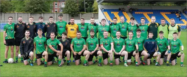  ??  ?? The Hollywood Junior footballer­s who were crowned Philip Doyle Junior ‘B’ football champions for 2018.