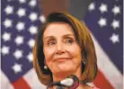  ?? Nicholas Kamm / AFP ?? Nancy Pelosi drove Dems’ strategy.