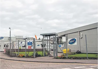  ?? Picture: Steve MacDougall. ?? The 2 Sisters Food Group is planning a major upgrade of its Coupar Angus site with the help of nearly £1.4m of Scottish Government cash.