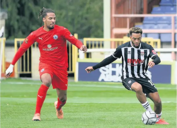  ?? Pics: Bath City FC ?? Bath City enjoyed their first win of the National League South campaign with a 2-0 victory over Billericay Town on Saturday