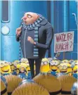  ?? FOTO: UNIVERSAL ?? Die Minions haben genug von ExBösewich­t Gru. Sie kündigen ihre Gefolgscha­ft auf.