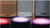  ?? ELAINE THOMPSON / THE ASSOCIATED PRESS ?? An Oregon couple are alleging their Amazon Echo device recorded their conversati­ons without their knowledge, and sent the files to someone on their contacts list.