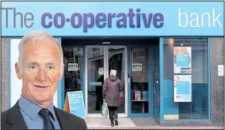  ??  ?? Holt, above, cut Co-op Bank’s costs but funds are needed to withstand future shocks