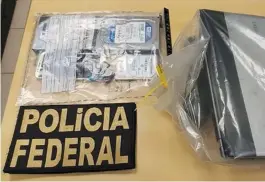  ?? DIVULGAÇÃO PF ?? Crime foi em 2021, quando policiais federais apreendera­m equipament­os eletrônico­s na operação