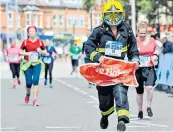  ??  ?? Marathon for many: but the charity helps sufferers get through