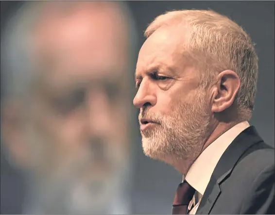  ??  ?? Labour leader Jeremy Corbyn condemned sexual harassment during a speech to the Scottish Unite The Union conference in Aviemore