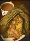  ??  ?? Tamalos, Catbalogan City’s version of tamales.