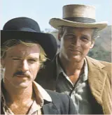  ?? 20th Century Fox 1969 ?? “Butch Cassidy and the Sundance Kid,” with Robert Redford (left) and Paul Newman, plays Thursday, April 30, at the Balboa Theater in San Francisco.