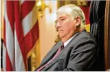  ?? STAFF FILE PHOTO ?? Former Ohio House Speaker Larry Householde­r (R- Glenford) is accused of running a criminal enterprise that took bribes to pass an energy bailout law.