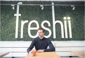  ?? DARRYL DYCK THE CANADIAN PRESS
FILE PHOTO ?? Matthew Corrin will become Freshii’s executive chair. He told investors he intends to maintain his significan­t shareholdi­ngs in Freshii, “be our biggest brand champion, and our most loyal guest — for the long term.”