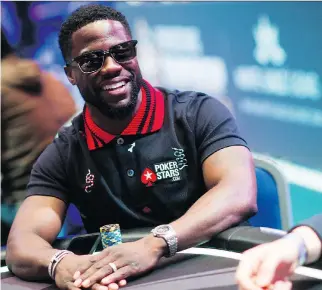  ?? WENN.COM ?? Hollywood star and comedian Kevin Hart has partnered with PokerStars, an Amaya brand, to promote and introduce the poker game to new audiences. Chief executive Rafi Ashkenazi said the company is beefing up its leadership, paying down debt and making...