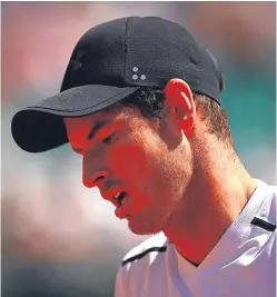  ?? Picture: Getty. ?? Andy Murray lost in three sets to Albert Ramos-Vinolas of Spain.